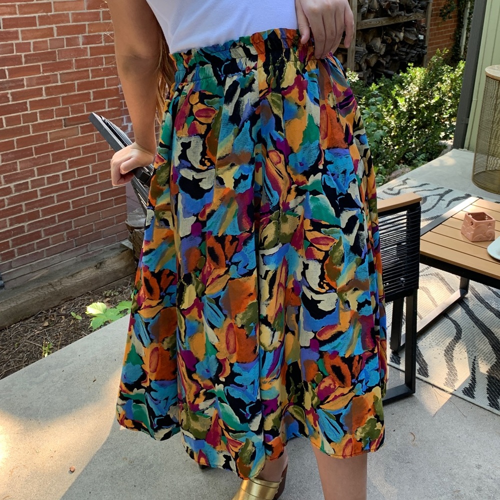 Vintage Touch of Class midi skirt